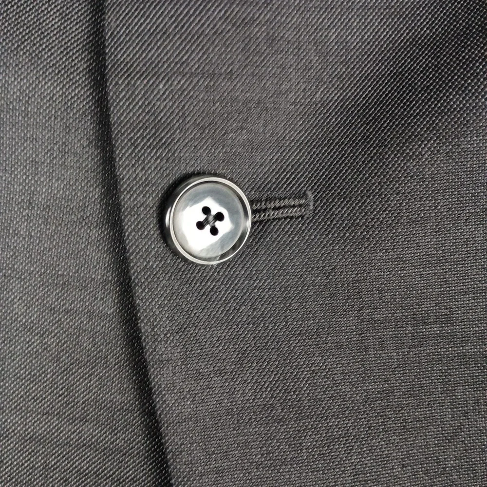 Joseph Abboud 44R Slim Fit Marzotto Wool Super 100s Made In USA Mens Blazer